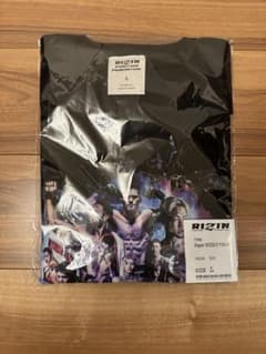 超RIZIN.5 浪速の超復活祭り朝倉未来　青木真也 Tシャツ ブラック Lのサムネイル