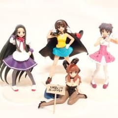 フィギュアマイスター 涼宮ハルヒの憂鬱 4種セット - メルカリ