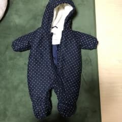 プチバトー ジャンプスーツカバーオールのサムネイル