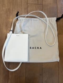 SACRA ホワイト ショルダーバッグのサムネイル