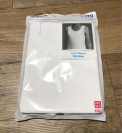 [やきそばデッカちゃん♫様専用]ユニクロ♡エアリズム120女の子用タンクトップのサムネイル