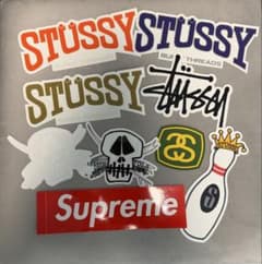 stussy supremeステッカーセット①のサムネイル
