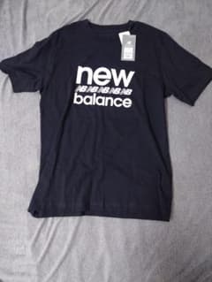 NEW New Balance Tシャツ MT51940 ブラック Lのサムネイル