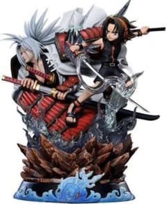 신품 SHAMAN KING 아사쿠라 잎 아미타마루 피규어 원더 스튜츄