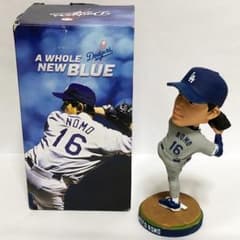 【球場配布品】野茂英雄 トルネード ボブルヘッド ドジャース 非売品 ＃004 球場配布品】野茂英雄 トルネード ボブルヘッド ドジャース 非売品