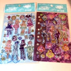 アイカツ！ シールF、シールG、折り紙 まとめ売りのサムネイル