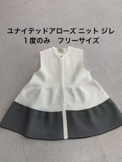 ユナイテッドアローズ ティアードニット ジレ １度のみ ユナイテッドアローズ ティアードニット ジレ 1度のみ - メルカリ