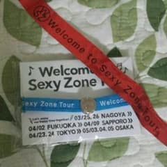 銀テおまけ！セクシーゾーン　ヘアゴム　welcome　大阪限定のサムネイル