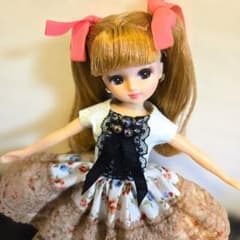 A６◆リカちゃんハンドメイドワンピースのサムネイル