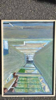 いつもの景色　絵画のサムネイル