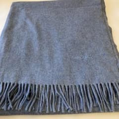 ピエールカルダン pierre cardin カシミヤ 100% 大判 ストール Pierre Cardin ストール グレー - メルカリ