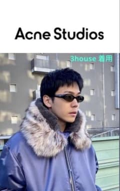 acne studios パッデッドフーデッド ボンバージャケット - メルカリ