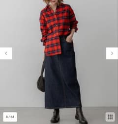 【Oggi4月号掲載/洗える】23区DENIM ストレッチ デニムスカート Oggi4月号掲載/洗える】23区DENIM ストレッチ デニムスカート （デニム