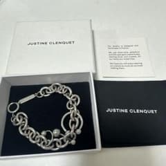 JUSTINE CLENQUET ブレスレット シルバーカラー - メルカリ