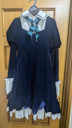 東方Project ×星箱Works　十六夜咲夜　リボンタイ付きワンピースセット コラボ商品】東方Project ×HoshibakoWorks 十六夜咲夜