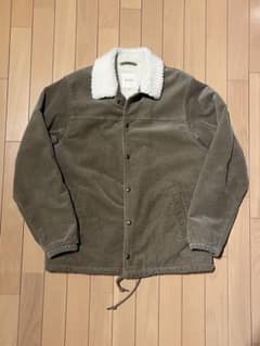 BEAMS コーデュロイボアコーチジャケット M ベージュのサムネイル