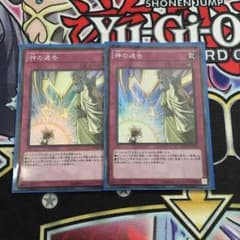 遊戯王 神の通告 2枚セットのサムネイル