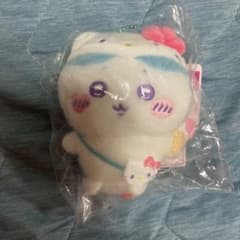 중국 한정 산리오 콜라보 치이카와 하치와레 키티 인형 MINISO