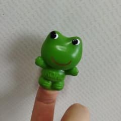 薬局カエル 指人形 - メルカリ