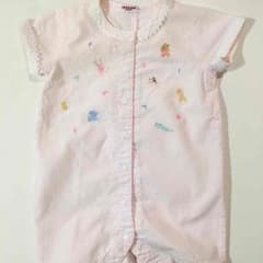 変更Hasuhaさん→美品!!ファミリア♡70ベビーピンクロンパースのサムネイル