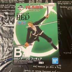 ワンピース一番くじ FILM RED B賞 未開封ロロノア・ゾロフィギュアのサムネイル