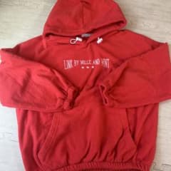 U&I LINK BY MILLE AND MINT 赤フリースパーカーのサムネイル