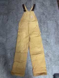 Carhartt ダック オーバーオール ブラウン W34 USA規格 ワーク Carhartt ダック オーバーオール ブラウン W34 USA規格 ワーク - メルカリ