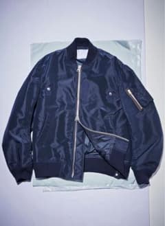 sacai 26ss Nylon Twill Blousonサイズ3 新品未使用 中古・古着通販】sacai (サカイ) Nylon Twill Blouson ブラック サイズ