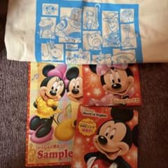 ミッキー・ミニー サンプルCDとトートバッグセット