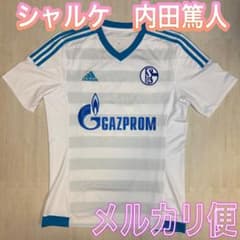 adidas シャルケ ユニフォーム アウェイ 内田篤人 インポートサイズ adidas シャルケ ユニフォーム アウェイ 内田篤人 インポートサイズ