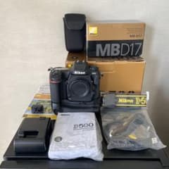 Nikon D500＋MB-D17 純正バッテリー4個 レリーズ数約68,000 Nikon D500＋MB-D17 純正バッテリー4個 レリーズ数約68,000 - メルカリ