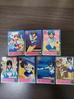 セーラーマーキュリー カード 7枚セット - メルカリ