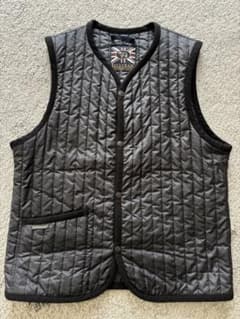 Lavenham 黒 キルティングベスト Mサイズ＊値下げ交渉OKのサムネイル