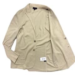 ラルディーニ LARDINI テーラードジャケット XXL ベージュ ニット ラルディーニ LARDINI テーラードジャケット XXL ベージュ ニット