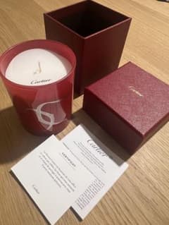 カルティエ　Cartier キャンドル　非売品　新品未使用 2個セット カルティエ 非売品 キャンドル - メルカリ