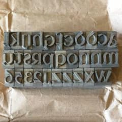 アンティーク 活字セット 3のサムネイル