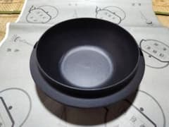 南部鉄器 鋳鉄製 丸型鍋 鉄釜　21cmのサムネイル