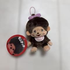 【新品未使用】レトロモンチッチ マスコット ぬいぐるみ ピンクのサムネイル