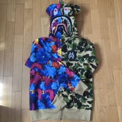 s*a様 A BATHING APE ✖️蜷川実花　シャークパーカーのサムネイル