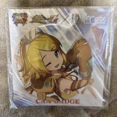 新品未開封】モンハンF コラボ 鏡音リン 缶バッジ - メルカリ