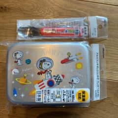 アルミランチボックス　スプーンセットのサムネイル