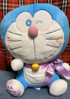 ドラえもん 赤いほっぺ Lぬいぐるみ バースデーVer.