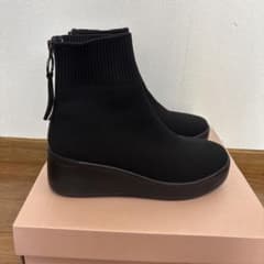 Hawkins Sport ニットブーツ ブラック23cmのサムネイル