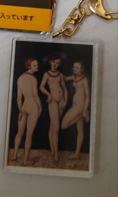 ルーヴル美術館 アクリルキーホルダー 三美神のサムネイル