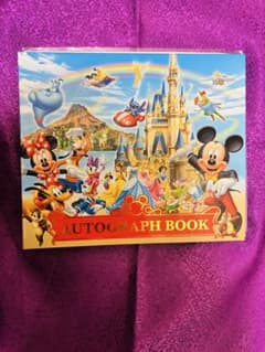 Disney ディズニーランド サイン帳 匿名配送のサムネイル
