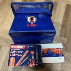 KIRIN サッカー日本代表 保冷バッグ スティックバルーン付