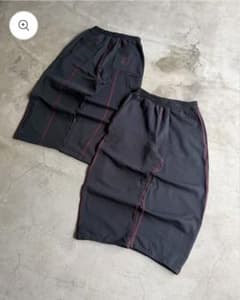 BELVET Star Piece Mark Sweatpants Redのサムネイル