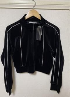 新品！タグ付き！　JEANASIS ベロア トラックジャケットのサムネイル