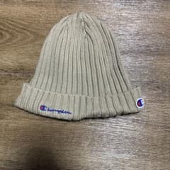 Champion ベージュ ニット帽のサムネイル
