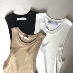 ZARA ザラ ノースリーブ 3枚セット 美品のサムネイル